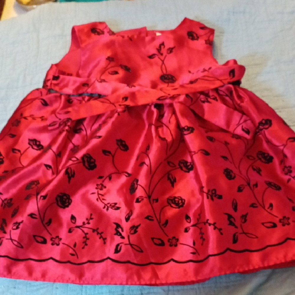 George Pink Floral Kids Dress